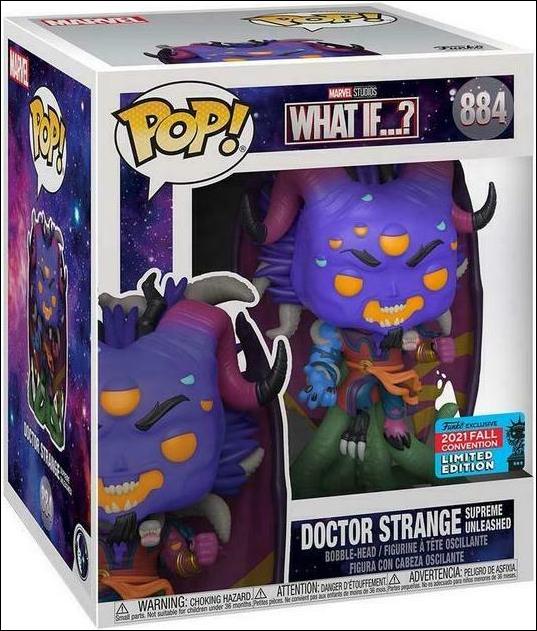 POP! Marvel figure 884-B Doctor Strange Supreme Unleashed Fall Con