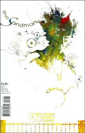 Sandman: Overture issue 3-E JH Williams III Special Ink Cover