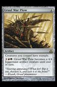 Magic the Gathering: Guildpact (Base Set) card 151 Gruul War Plow