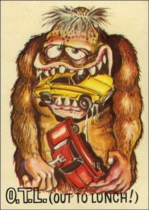 Odd Rod Allstars (Base Set) card 2 O.T.L. (Out to Lunch!)