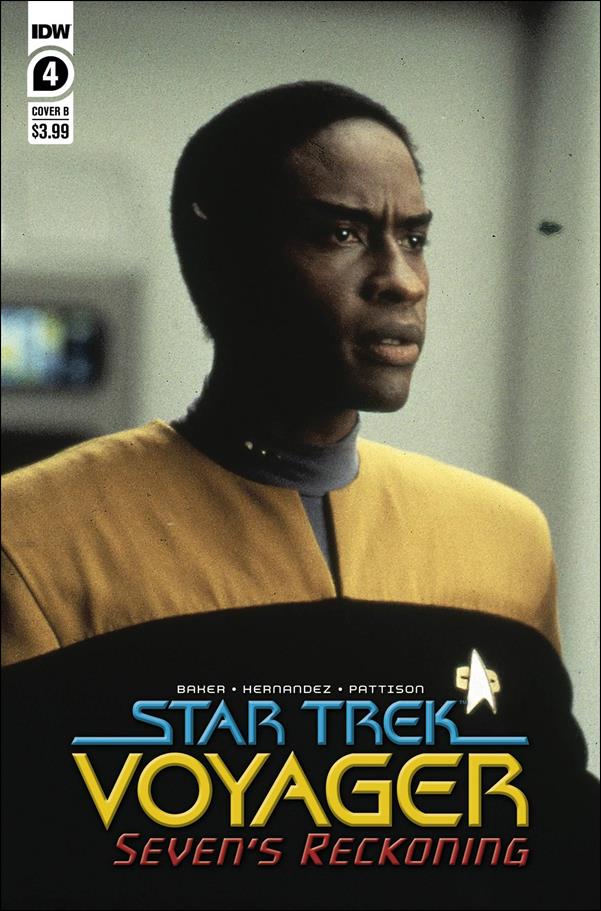 Star Trek: Voyager - Seven's Reckoning issue 4-B Photo Cover