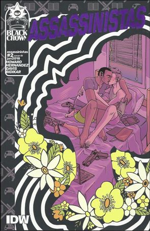Assassinistas issue 2-C Cara McGee Purple Foil 1:10 Cover