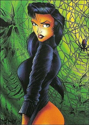 Widow Special Edition Collector's Card Set (1997) card 18 The Arachnid Temptress