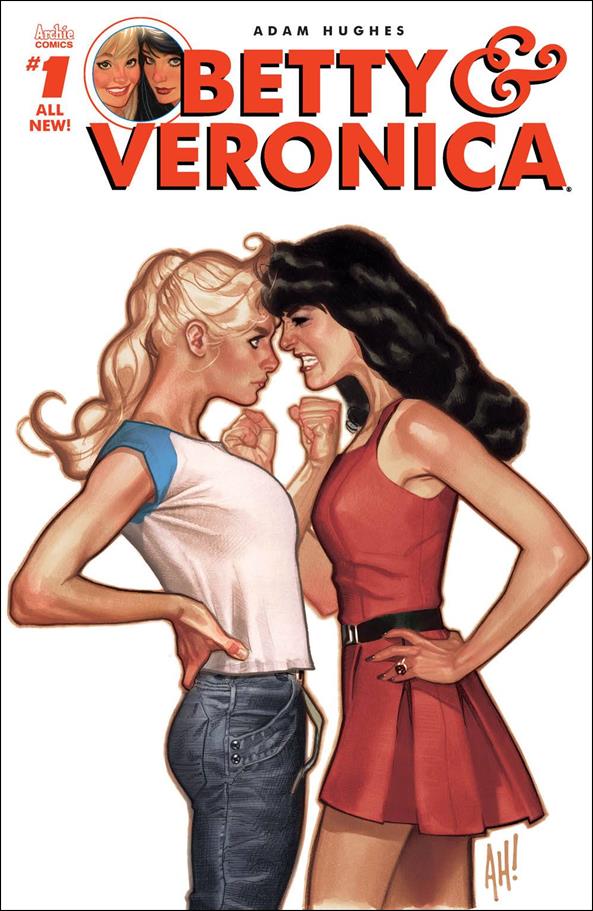 Betty and Veronica (2016) issue 1 Adam Hughes Cover