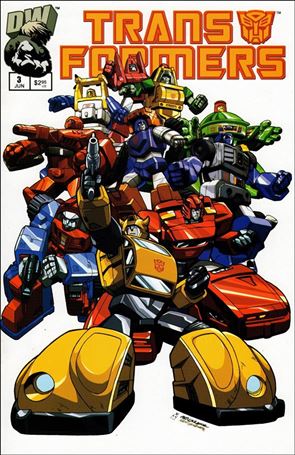 Transformers: Generation 1 (2002) issue 3 Autobot Cover