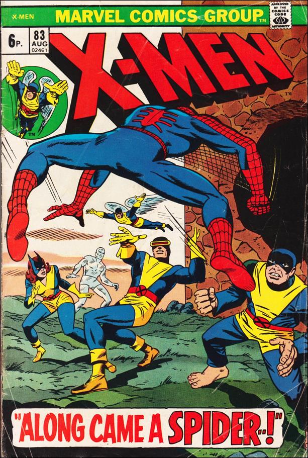 X-Men (1963) issue 83-B UK Price Cover