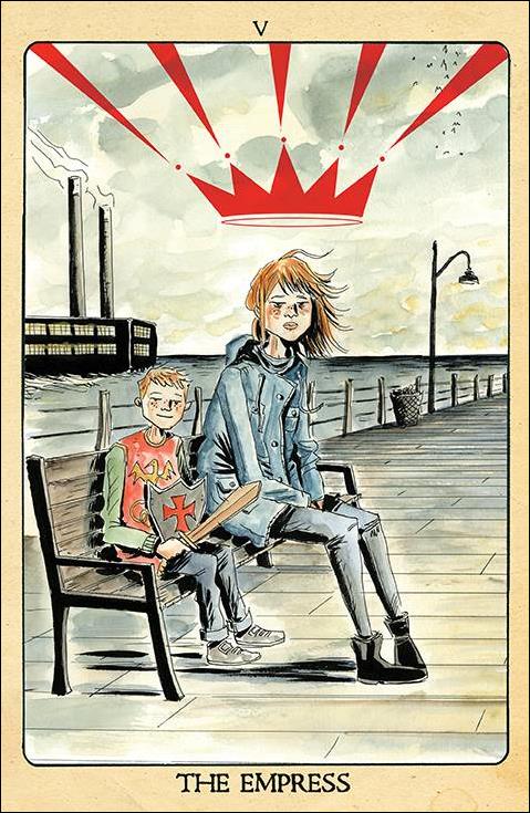 Minor Arcana (2024) issue 5-D Jeff Lemire Tarot Card 1:10 Virgin Cover
