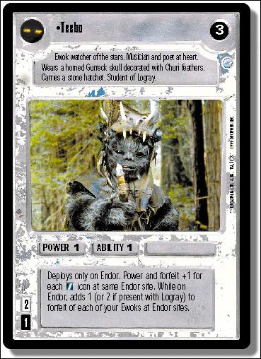 Star Wars: Endor Limited (Base Set) card 102 Teebo