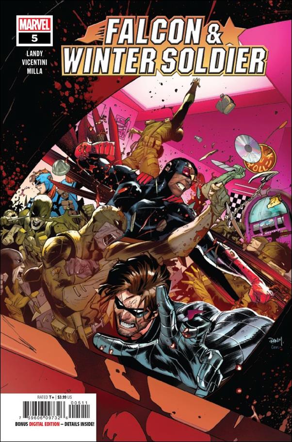 Falcon & Winter Soldier issue 5 Dan Mora Cover