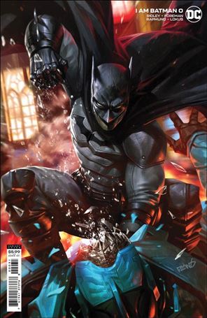 I am Batman issue 0-B Derrick Chew Cardstock Cover