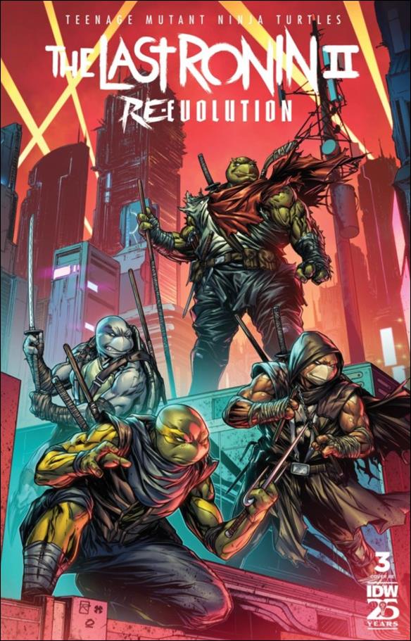 Teenage Mutant Ninja Turtles: The Last Ronin II - Re-Evolution issue 3-I Retailer Exclusive Raymond Gay Cardstock Cover