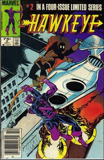 Hawkeye (1983) issue 2-C Canadian Price Cover