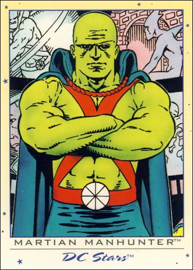 DC Stars (Base Set) card 24 Martian Manhunter