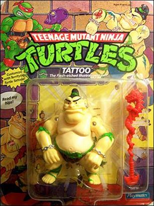 Teenage Mutant Ninja Turtles (1988) figure 53 Tattoo