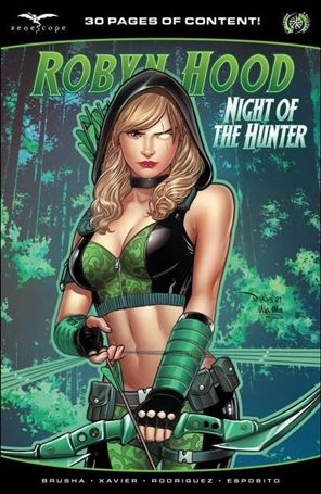 Robyn Hood: Night of the Hunter issue nn-C Derlis Santacruz Cover