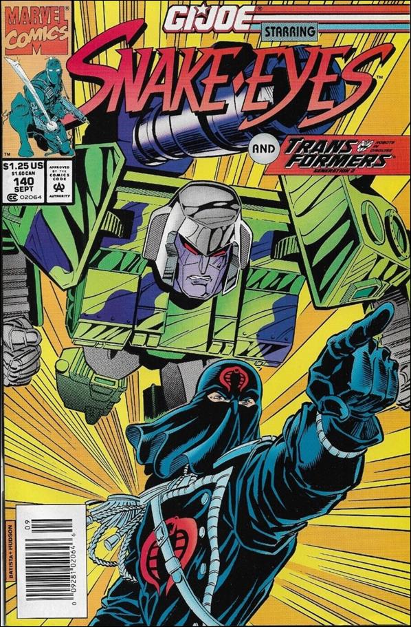 G.I. Joe: A Real American Hero issue 140-B Newsstand Cover