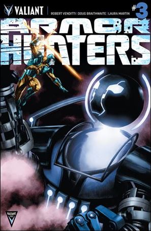 Armor Hunters issue 3-D Mico Suayan 1:50 Cover