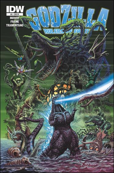 Godzilla: Rulers of the Earth issue 8-B Jeff Zornov 1:10 Cover