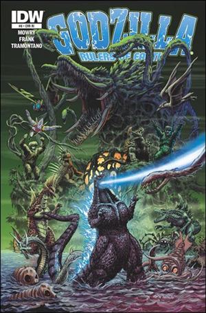 Godzilla: Rulers of the Earth issue 8-B Jeff Zornov 1:10 Cover