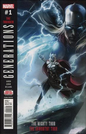 Generations: The Unworthy Thor & The Mighty Thor issue 1-K Francesco Mattina Cover 