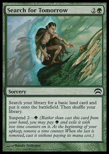 Magic the Gathering: Planechase (Base Set) card 77 Search for Tomorrow