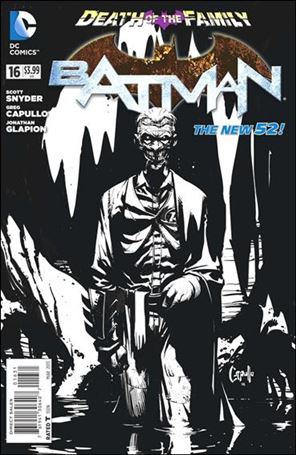 Batman (2011) issue 16-E Greg Capullo 1:100 Black and White Cover