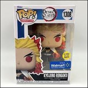POP! Animation figure 1308-B Kyojuro Rengoku (Walmart GITD Exclusive)