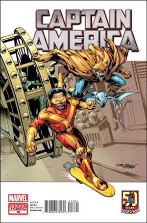 Captain America (2011) issue 13-B Larry Stroman 1:25 