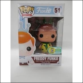 Pop! Funko - Freddy Funko figure 51-D Freddy Funko (Fred Flintstone Yellow) SDCC 1/24