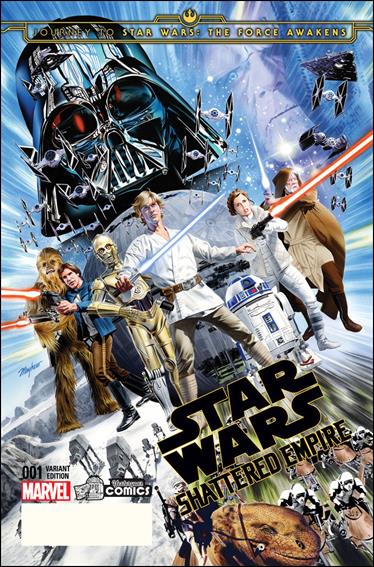 Journey to Star Wars: The Force Awakens - Shattered Empire issue 1-R Mike Mayhew Yesteryear Comics Cover 1/3000