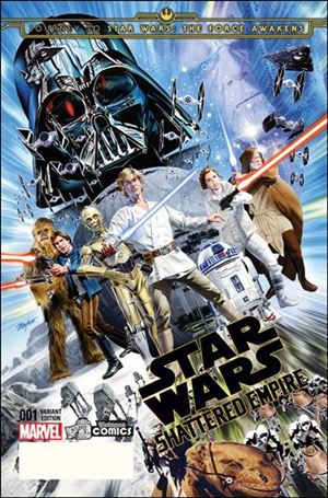 Journey to Star Wars: The Force Awakens - Shattered Empire issue 1-R Mike Mayhew Yesteryear Comics Cover 1/3000