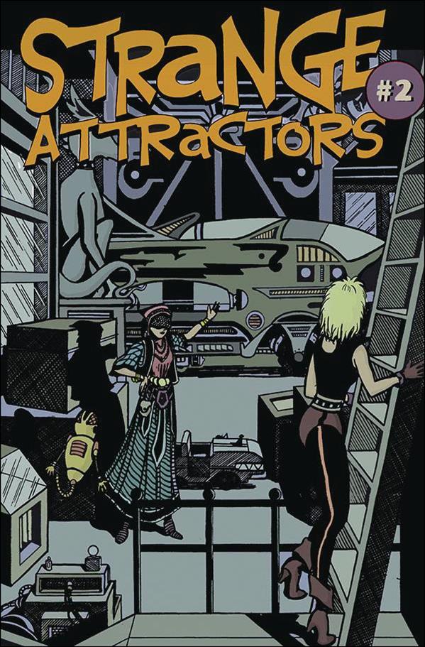 Strange Attractors (2021) issue 2 Michael Cohen Standard Cover