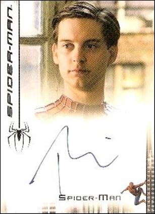 Spider-Man 3: The Movie (Autograph Subset)  card 15 Tobey Maquire as Spider-Man