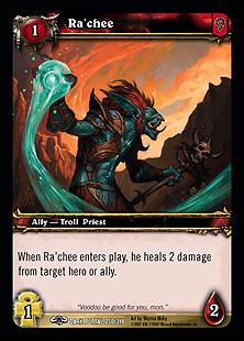 World of Warcraft: Through the Dark Portal (Base Set) card 230 Ra'chee