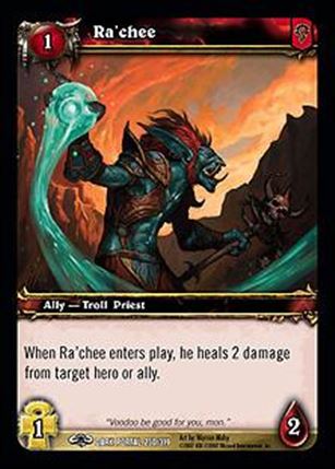 World of Warcraft: Through the Dark Portal (Base Set) card 230 Ra'chee