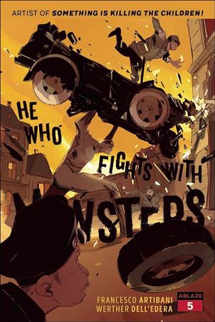 He Who Fights with Monsters issue 5-B Stefano Simone Cover
