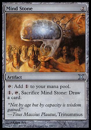 Magic the Gathering: 10th Edition (Base Set) card 335 Mind Stone