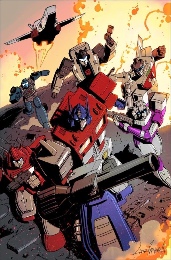 Transformers (2023) issue 14-I Retailer Exclusive Livio Ramondelli Virgin Cover