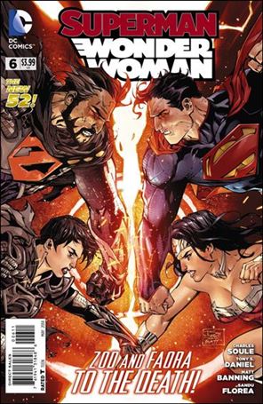 Superman/Wonder Woman issue 6 Tony Daniel Standard Cover