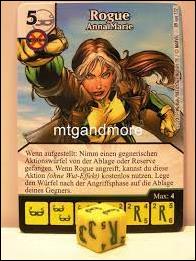 Marvel Dice Masters Avengers vs. X-Men  card 89 Rogue: Anna Marie