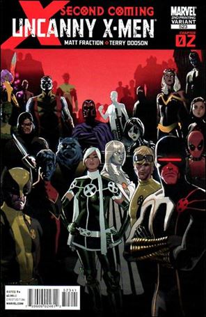 Uncanny X-Men (1981) issue 523-D Daniel Acuna Cover (2nd Printing)