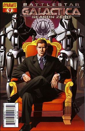 Battlestar Galactica: Season Zero issue 9-B Jackson Herbert Cover
