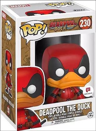 POP! Marvel figure 230 Deadpool the Duck Walgreens Exclusive