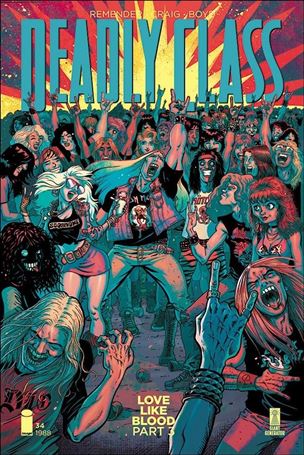 Deadly Class issue 34-B Rory Hensley Cover
