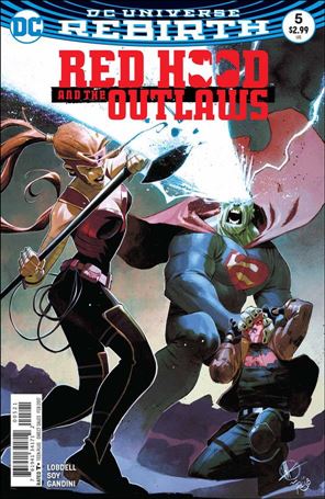 Red Hood and the Outlaws (2016) issue 5-B Matteo Scalera Cover