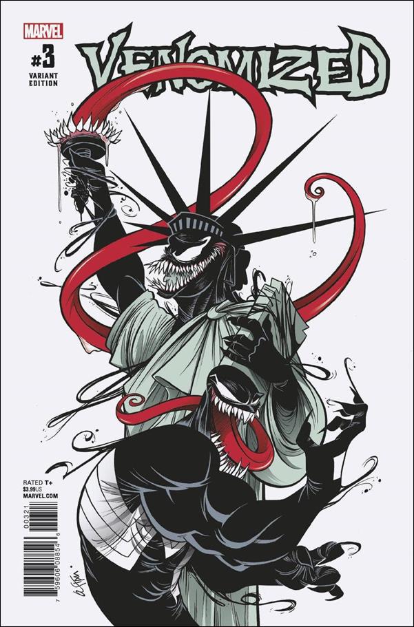Venomized issue 3-C Gustavo Duarte 1:25 Cover