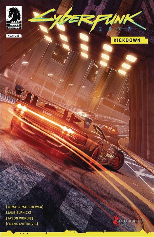 Cyberpunk 2077: Kickdown issue 3-D DOFRESH Cover