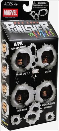 Marvel Minimates (Box Sets) figure 12 Punisher War Zone 4-Pack
