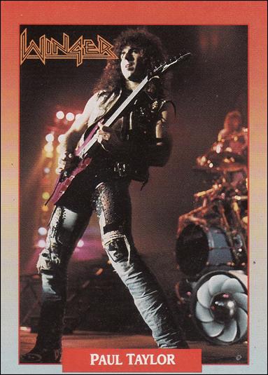 Rock Cards (Base Set) card 31 Paul Taylor