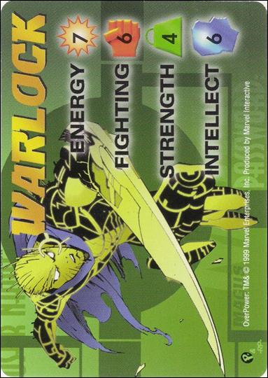 Marvel Overpower (Promo) card 9 Warlock